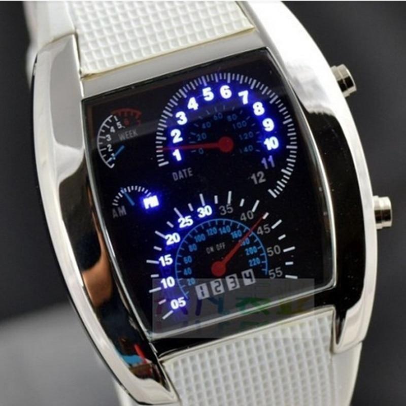 Relógio Ultra Racer - Racing lifestyle eletronicos 050 AmploTech Branco 